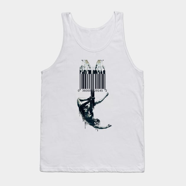 Barcode Tank Top by arxitrav